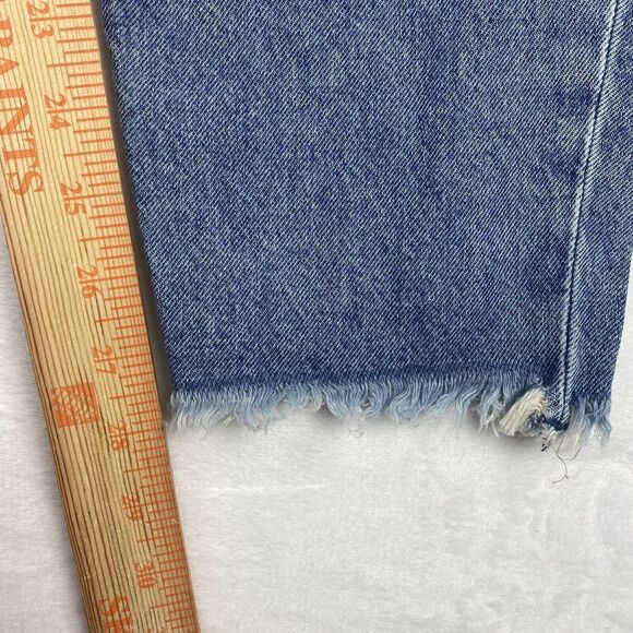 H&M Boyfriend Jeans Womens Size 16 Low Waist Loose Fit Distressed Jeans Casual - Picture 7 of 12